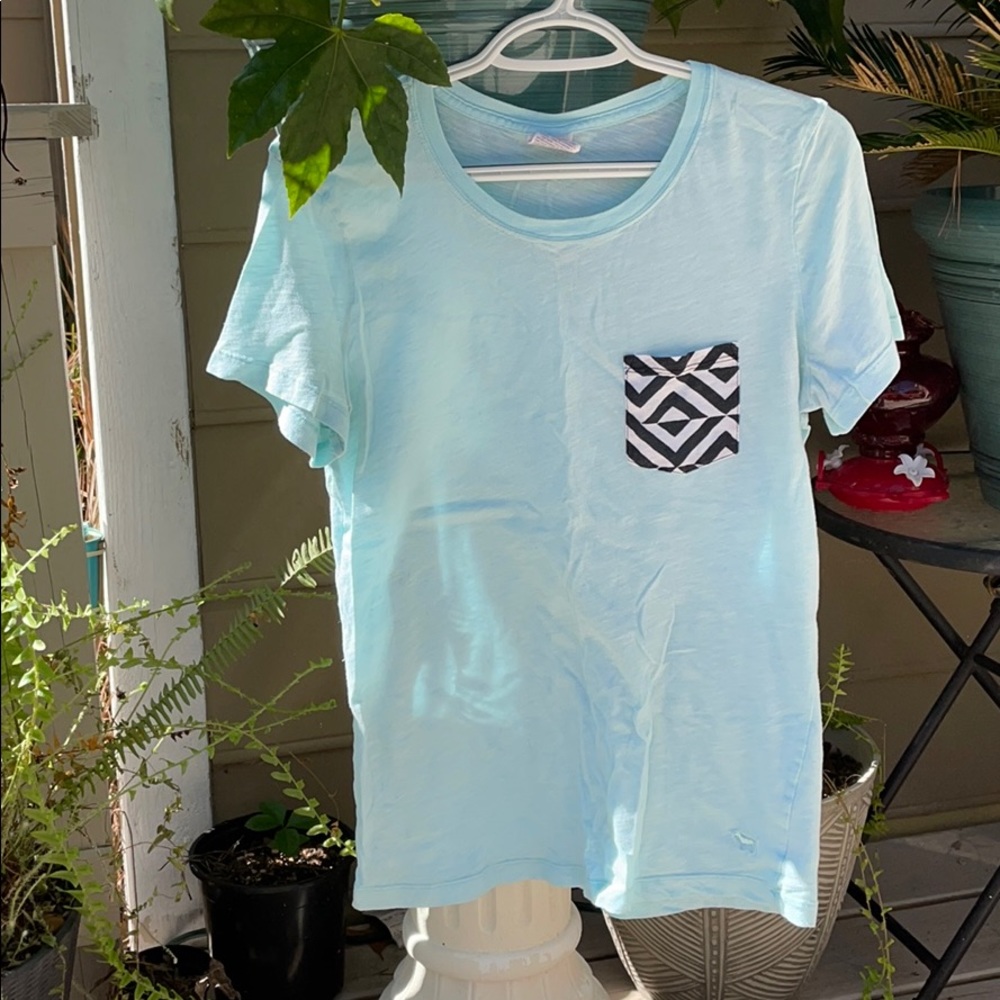 Victoria secret M pale blue tee
